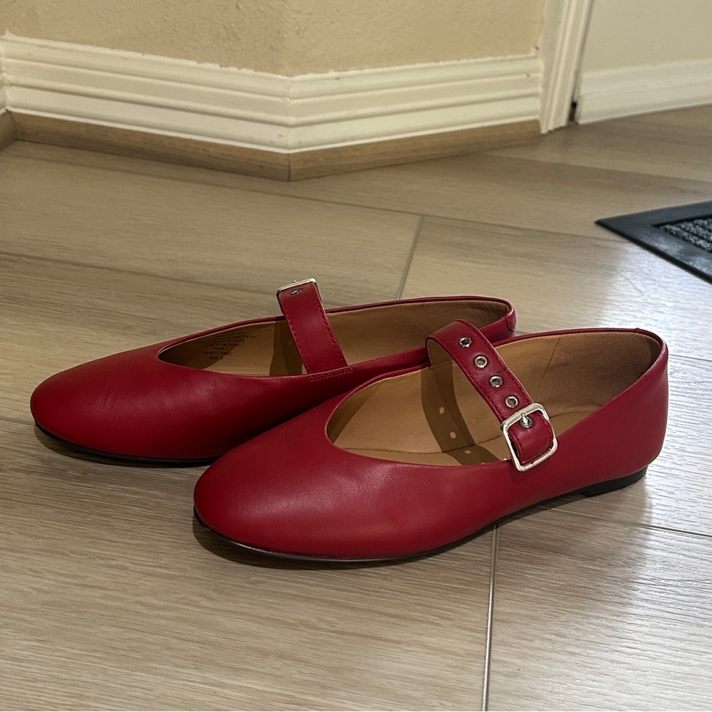 Madewell Remy Mary Jane Flat - size 6